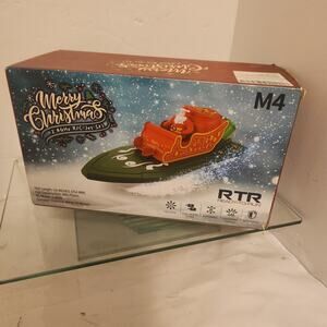 NIB RC Santa Jet Boat RTR